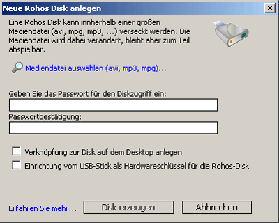 Setup USB-stick for Windows logon